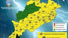 Weather  Update: IMD Predicts Heavy Rain In 5 Odisha Districts, Yellow Warning Issued