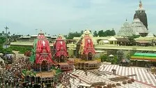 Rath Yatra: Chariots Reach Singhadwara Following Agyan Mala Bije Ritual