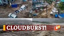 WATCH: Flash Flood Horror In Himachal Pradesh's Dharamshala After Heavy Rainfall