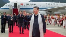 Chinese President Xi Jinping Makes Surprise Visit To Tibet