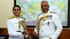 Vice Admiral Ghormade Takes Charge As Navy Vice Chief