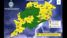 IMD Issues Thunderstorm With Lightning Alert For Odisha Districts; Check Latest Weather Update