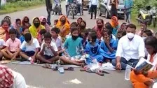 Students Hit Streets Protesting School Merger Plan In Dhenkanal