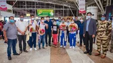 Odisha's Olympian Hockey Players Get Heroes' Welcome On Return