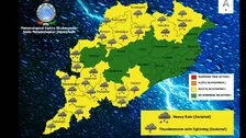 Cyclonic Circulation Over Interior Odisha; Heavy Rain To Lash Several Dists In Next 24 Hrs, Says IMD