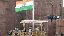 PM Modi Unfurls Tricolour At Red Fort As India Celebrates 75th Independence Day