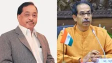 Protests Erupt Over Rane's 'Slap' Slur Against Uddhav Thackeray, Police Cane Protesters