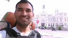 Indian Man Once Denied Visa By Pakistan Measures World On Foot In 3 Years