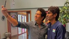 Golden Boy Pramod Bhagat Receives ‘Dream Gift’ From Master Blaster Sachin