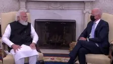 PM Modi Holds First Bilateral Meeting With US President Joe Biden