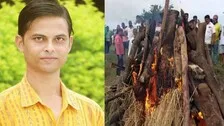 Mortal Remains Of OTV Journalist Arindam Das Consigned To Flames