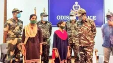 2 Women Maoists Surrender Before Odisha DGP