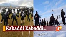 WATCH: India & US Soldiers Play Kabaddi, American Football In Alaska