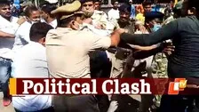 BJD Workers Thrash BJP, JMM Activists For Black Flag Demonstration During CM Naveen Visit