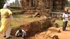 ASI Unearths Another Ancient Temple Basement Near Suka-Sari Complex In Bhubaneswar