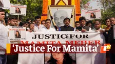 Justice For Mamita: BJP Protest Reaches Delhi