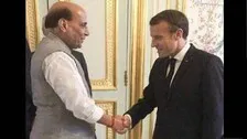 Rajnath Singh Meets Macron To Discuss Stronger India-France Defence Ties