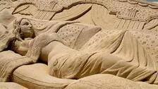 From Naxal-Hit Malkangiri To Puri Beach, Budding Sand Artist Sculpts Success Story