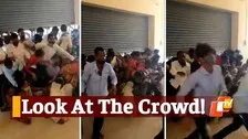 WATCH: Stampede-Like Situation In Madhya Pradesh COVID19 Vaccination Centre