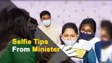 Odisha Minister Arun Sahoo Shares Photography Tips With Rama Devi Students