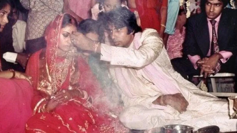 Amitabh and Jaya Wedding