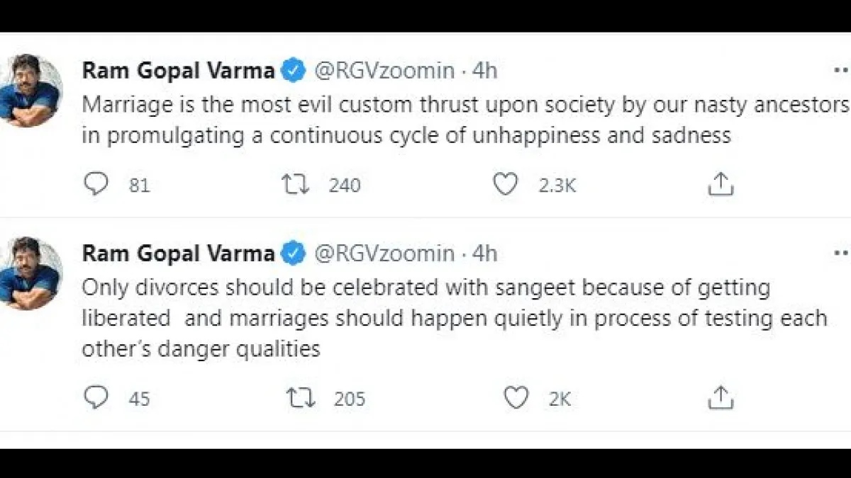 RGV On Dhanush-Aishwaryaa Divorce