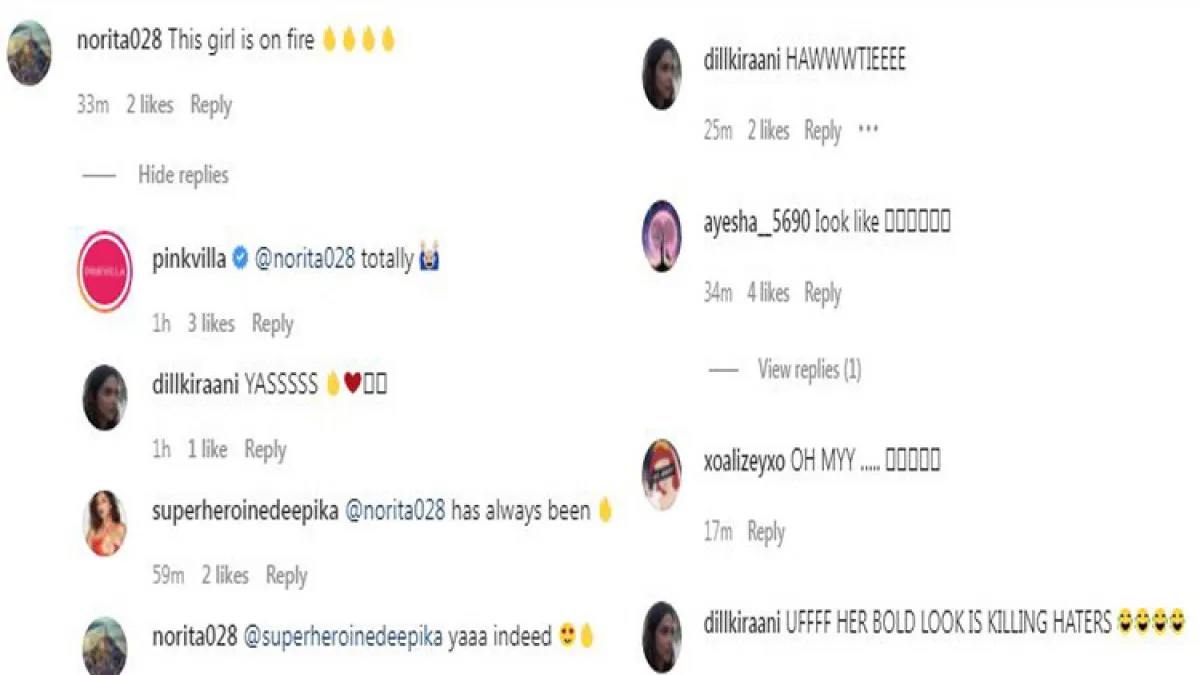 Comment On Deepika Padukone's Insta Post 