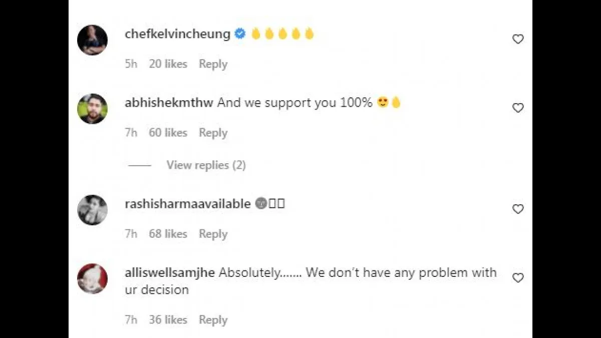 Comments On Ileana D'Cruz Insta Post