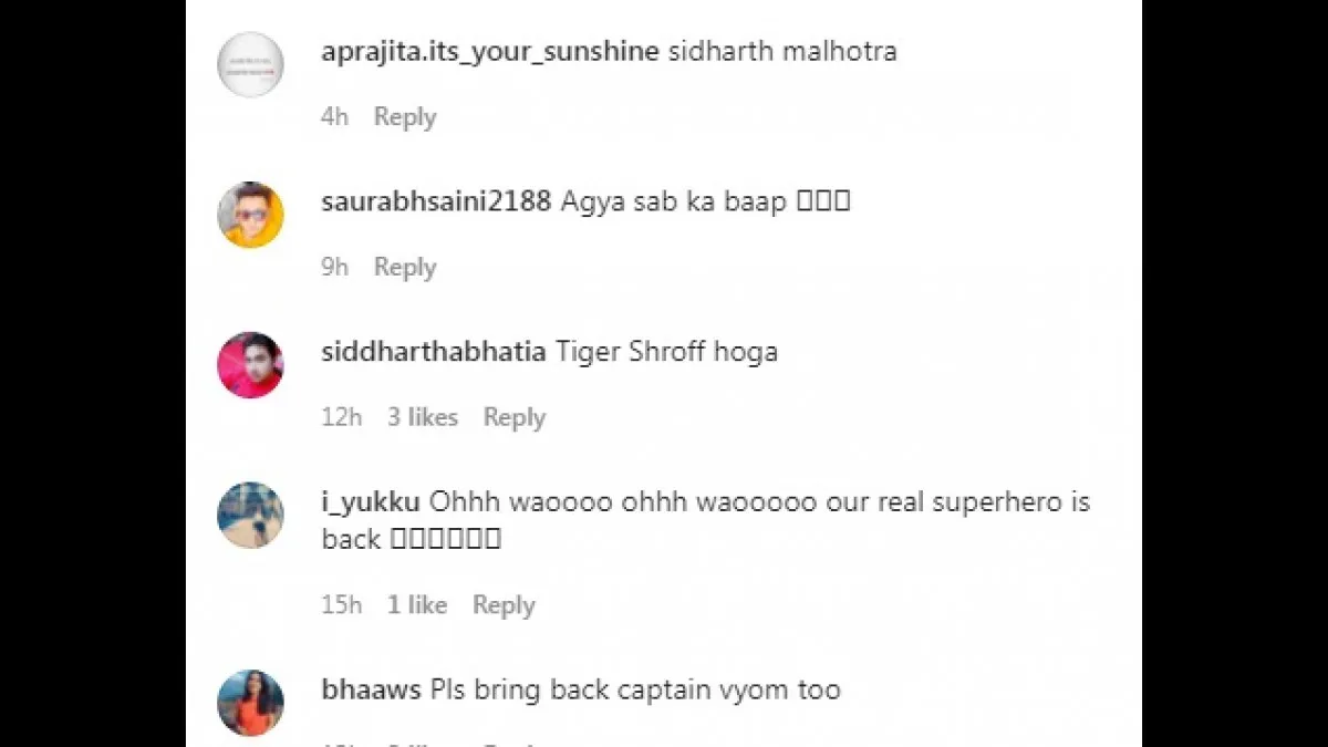 Ranveer Singh, Sidharth Malhotra, Tiger Shroff