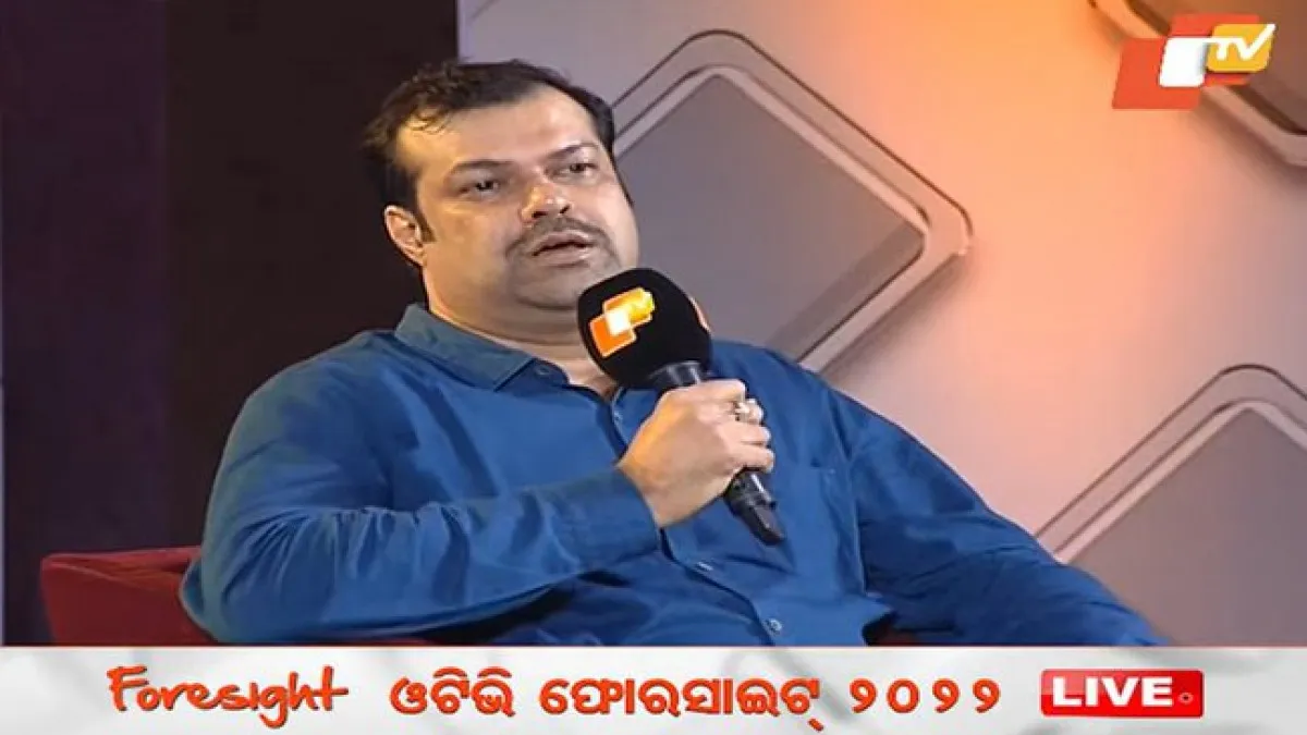 Senior Journalist Sandip Mishra at OTV Foresight 2022