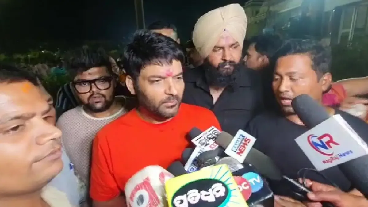 Kapil Sharma Pays Obeisance At Puri Jagannath Temple