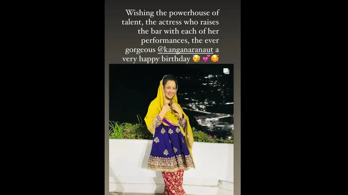 Samantha Wishes Kangana Ranaut