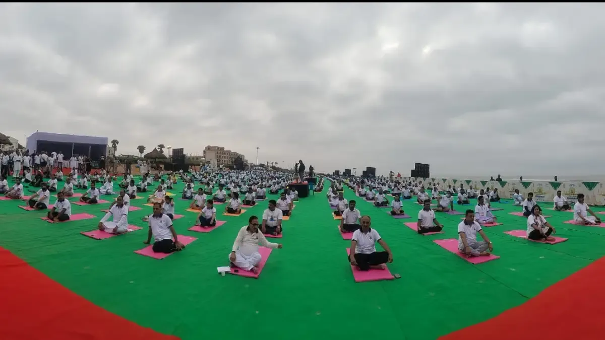 International Yoga Day Celebration in Puri