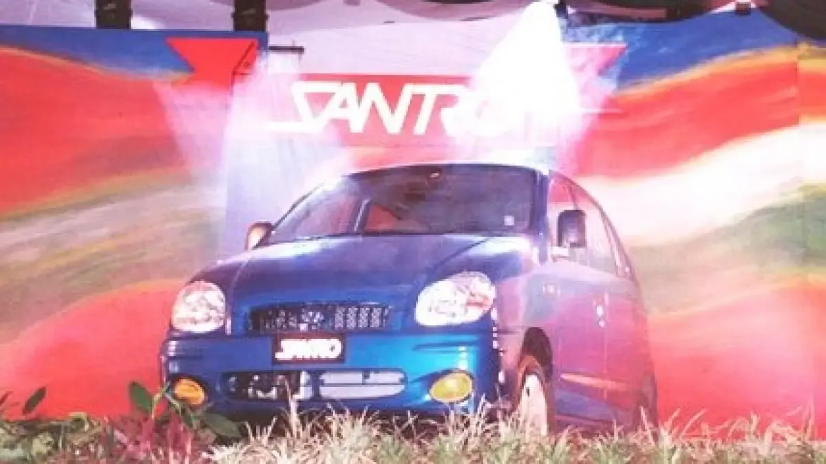 Hyundai Santro During Launch In 1998