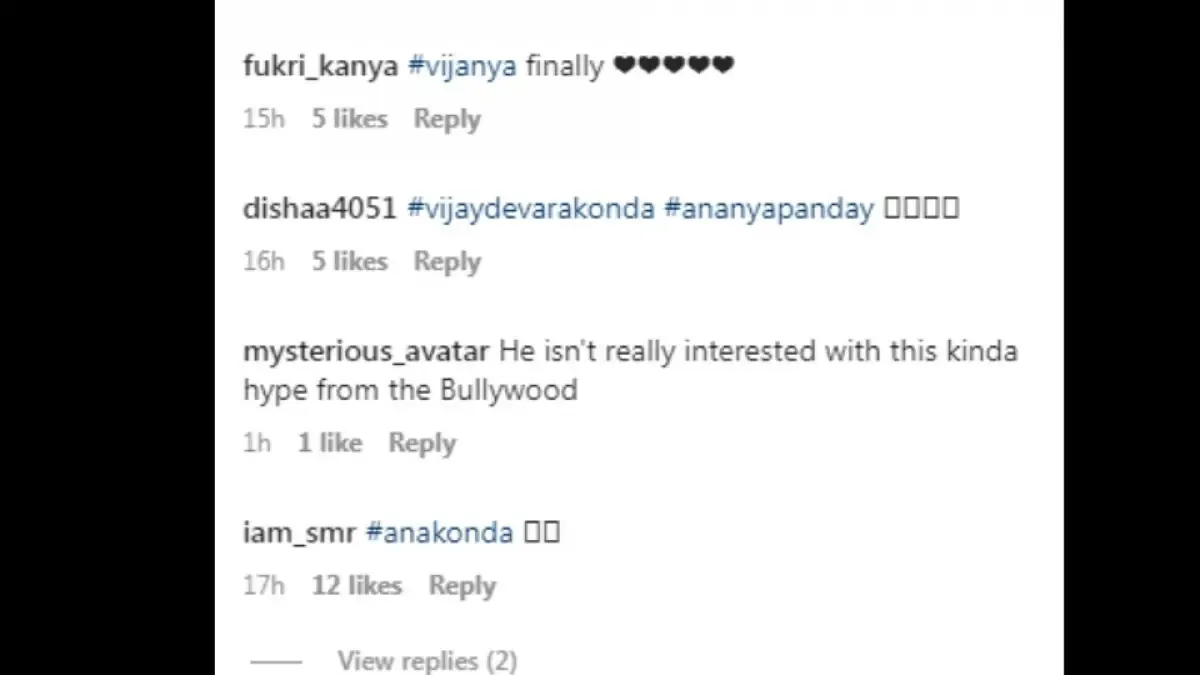 Vijay, Ananya