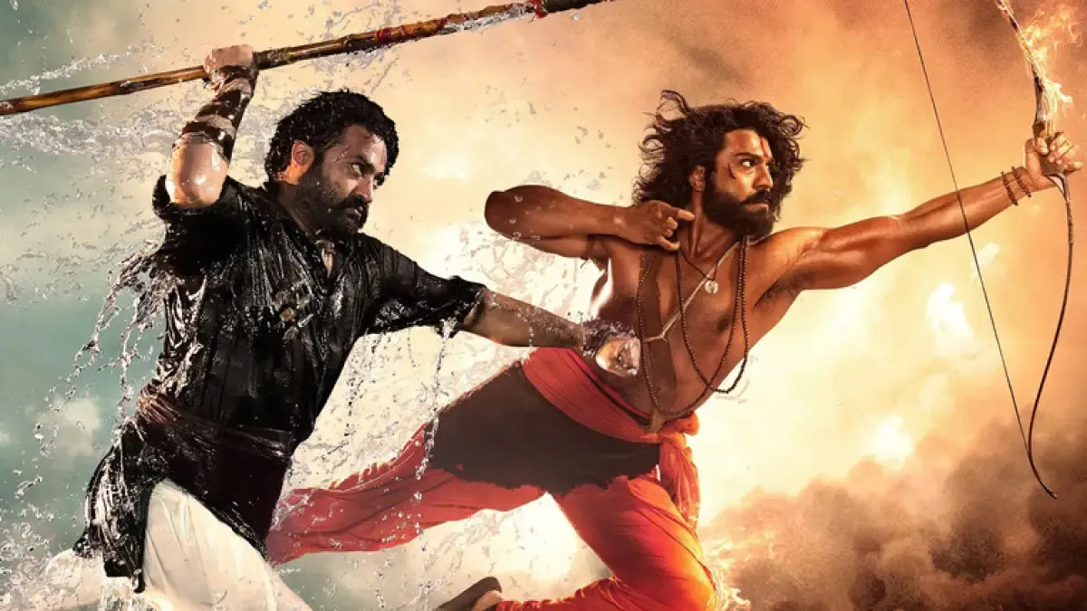 Jr NTR and Ram Charan in RRR