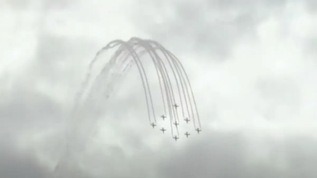 Suryakiran Aerobatic air show 