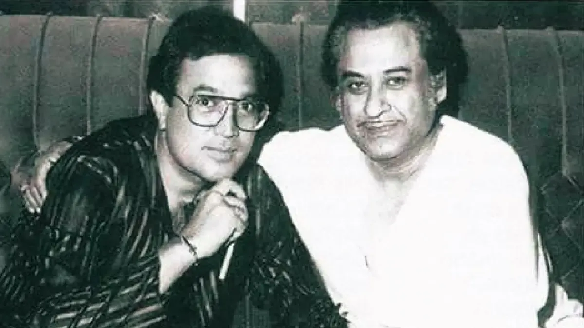Kishore Kumar With Rajesh Khanna