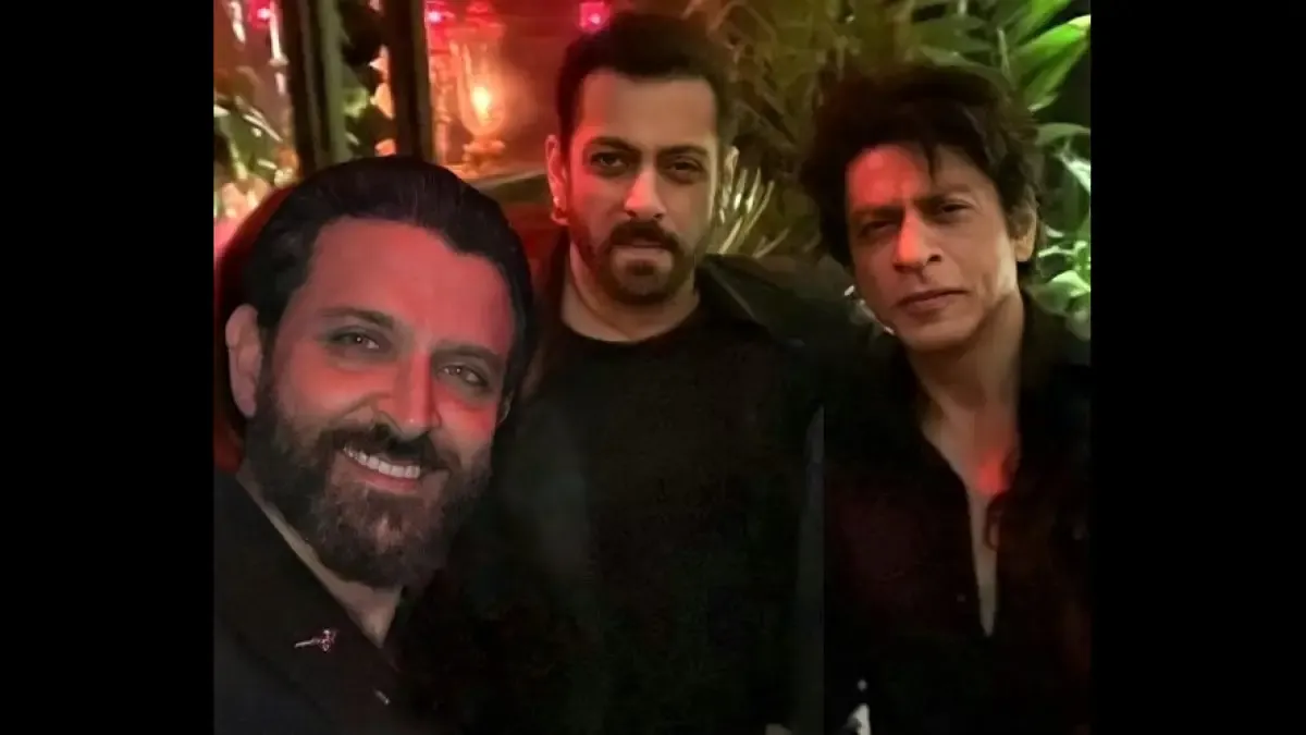 Shah Rukh Khan, Hrithik Roshan, Salman Khan