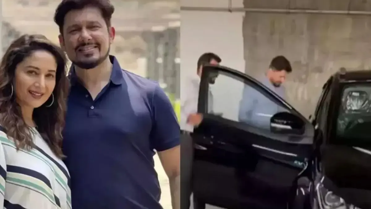 Madhuri Dixit & Tata Nexon EV