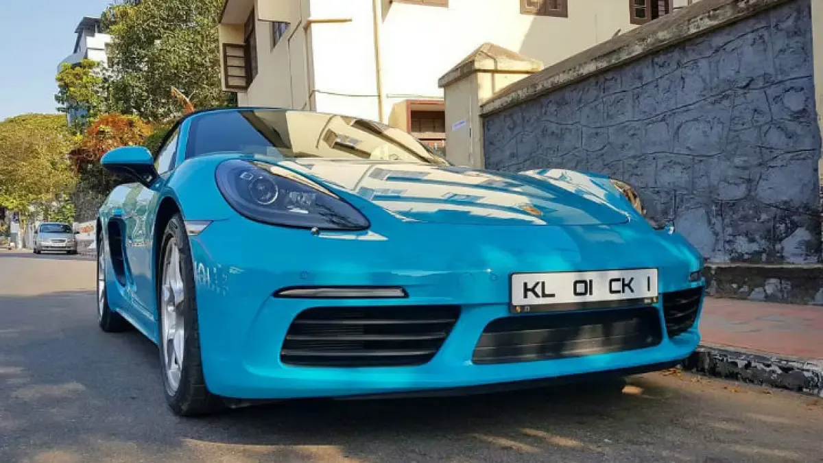 K S Balagopal's Porsche Baxster