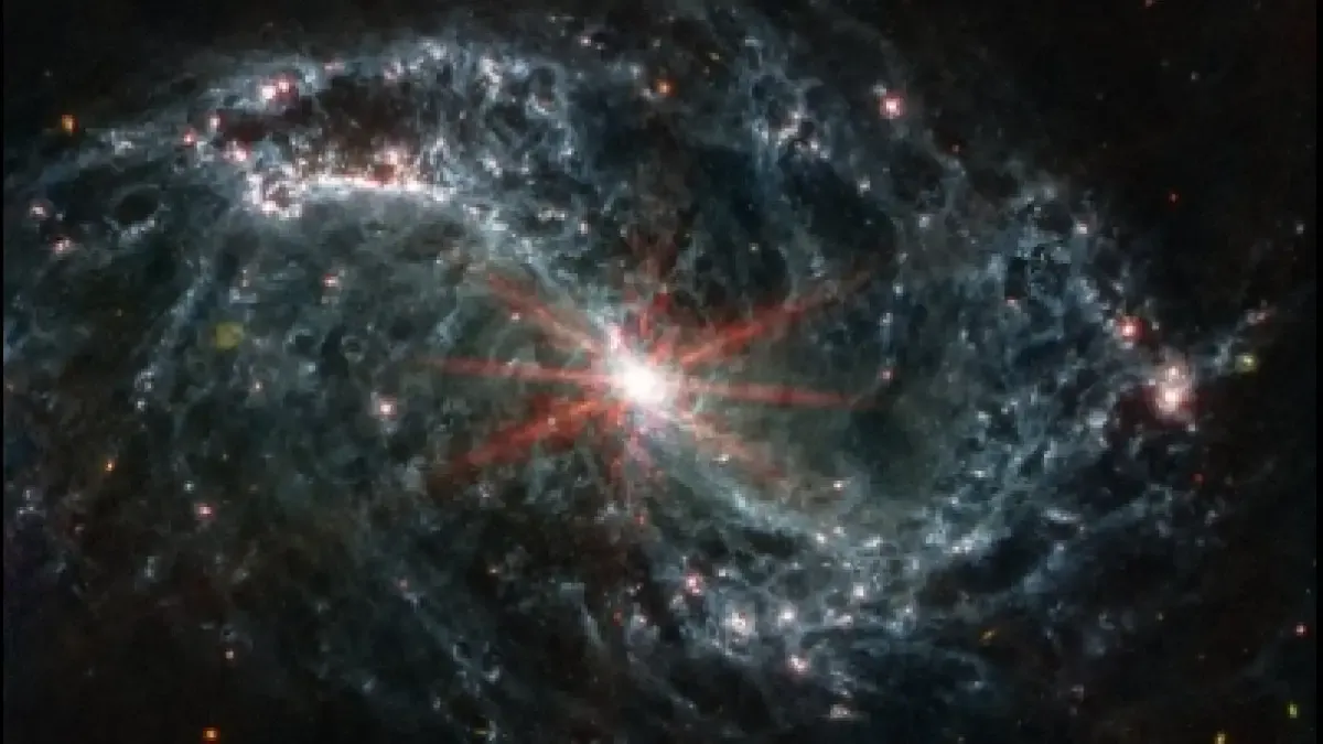 NASA's Webb telescope reveals network of gas, dust in nearby galaxies