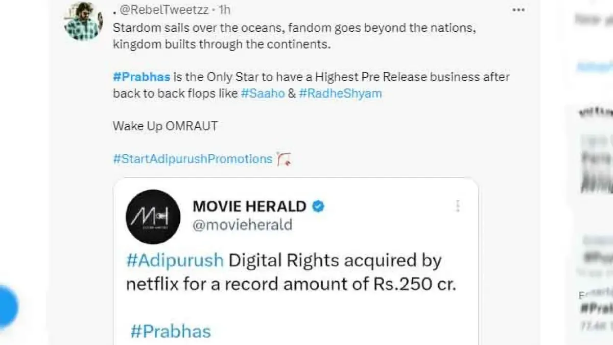 Prabhas Adipurush