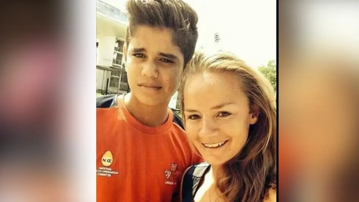 Arjun with Danielle