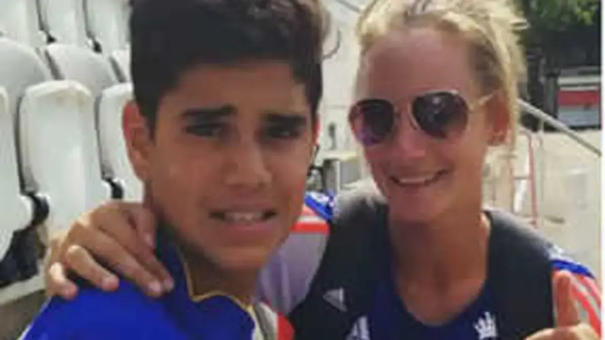 Arjun with Danielle