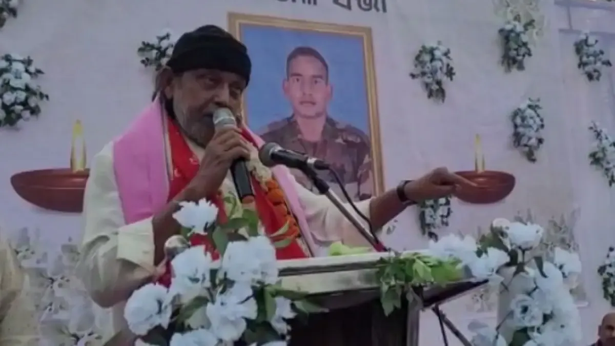 Mithun Chakraborty pays tribute to martyred Odia Jawan