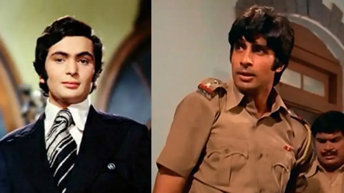 Rishi Kapoor in Bobby & Amitabh Bachchan in Zanjeer