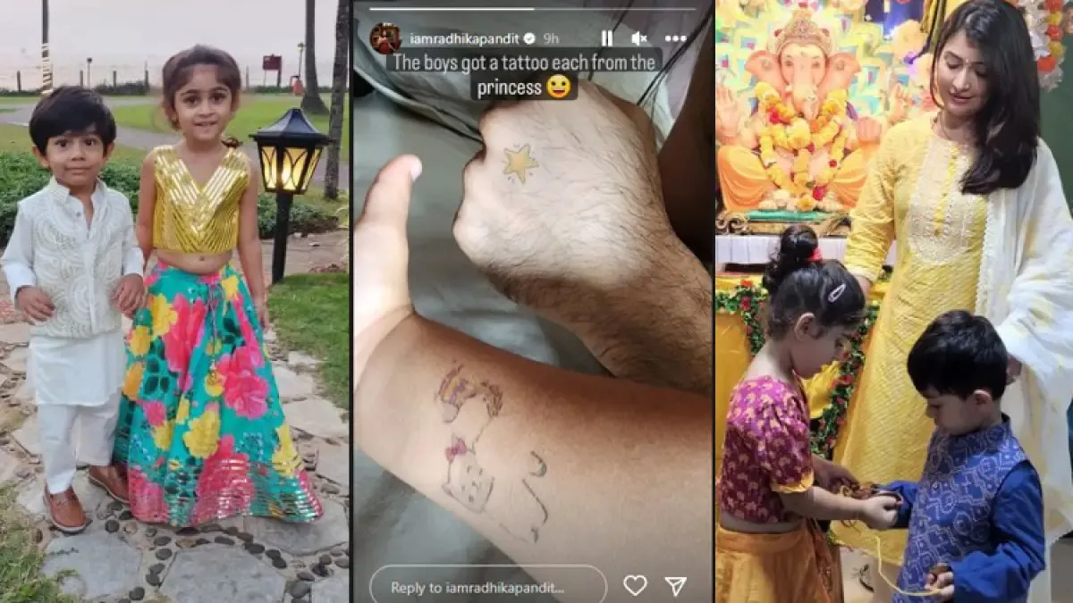 Radhika Pandit's Insta Story