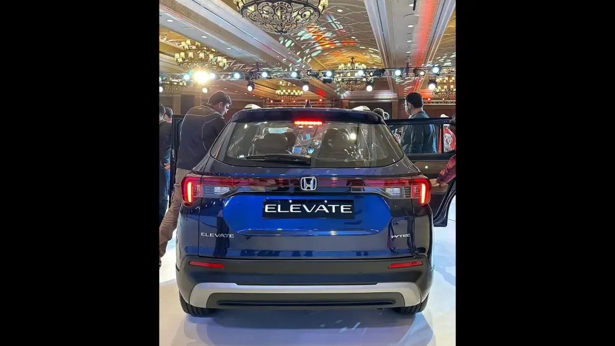 Honda Elevate Rear Profile
