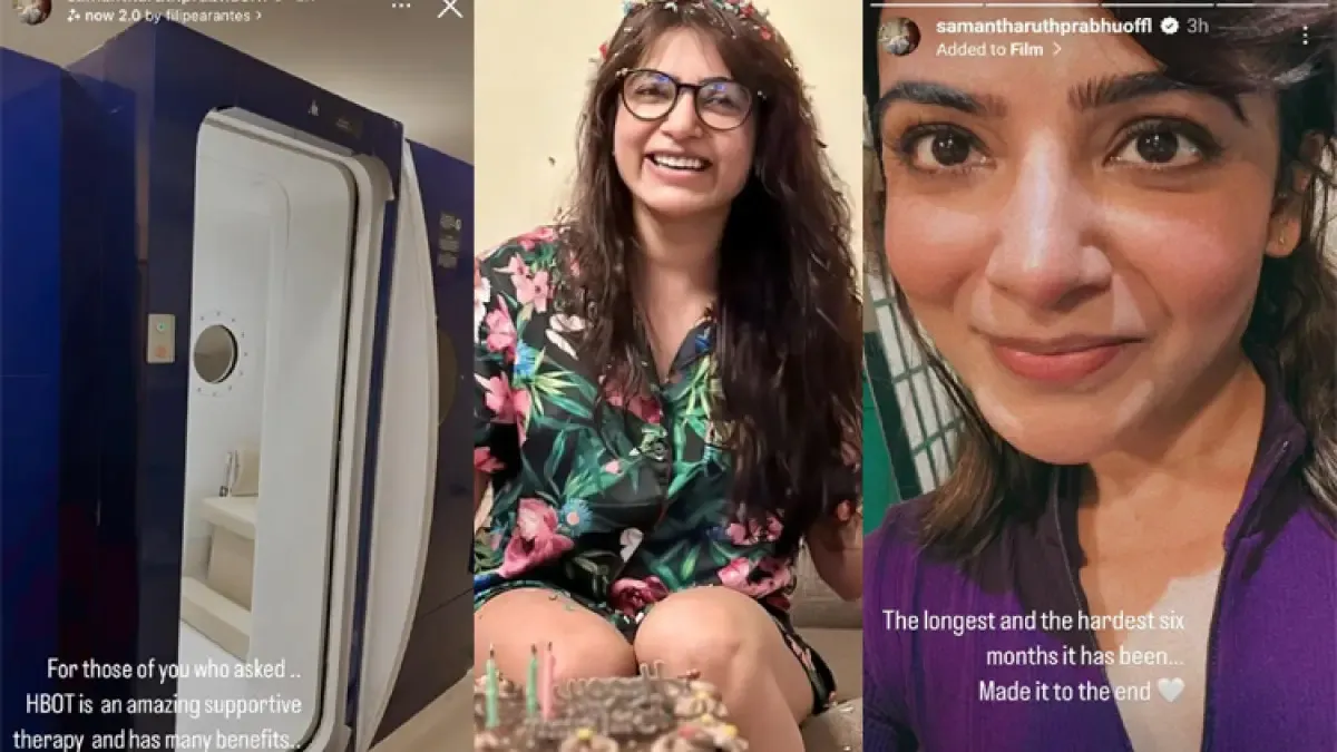 Samantha's Instagram post